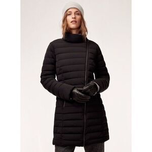 Aritzia Babaton Reza Puffer Down Coat XS Black
